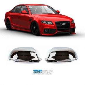 Audi A6, A4, A3 chromuoti veidrodelių gaubtai 
